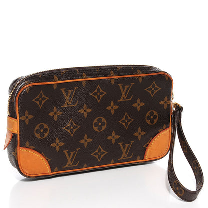 Louis Vuitton Monogram Pochette Marly Dragonne 22 3 of 7