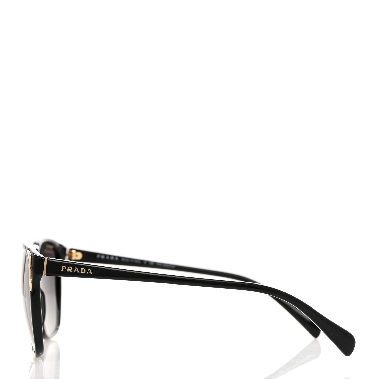 Prada Acetate Sunglasses SPR 01O Black 3 of 7