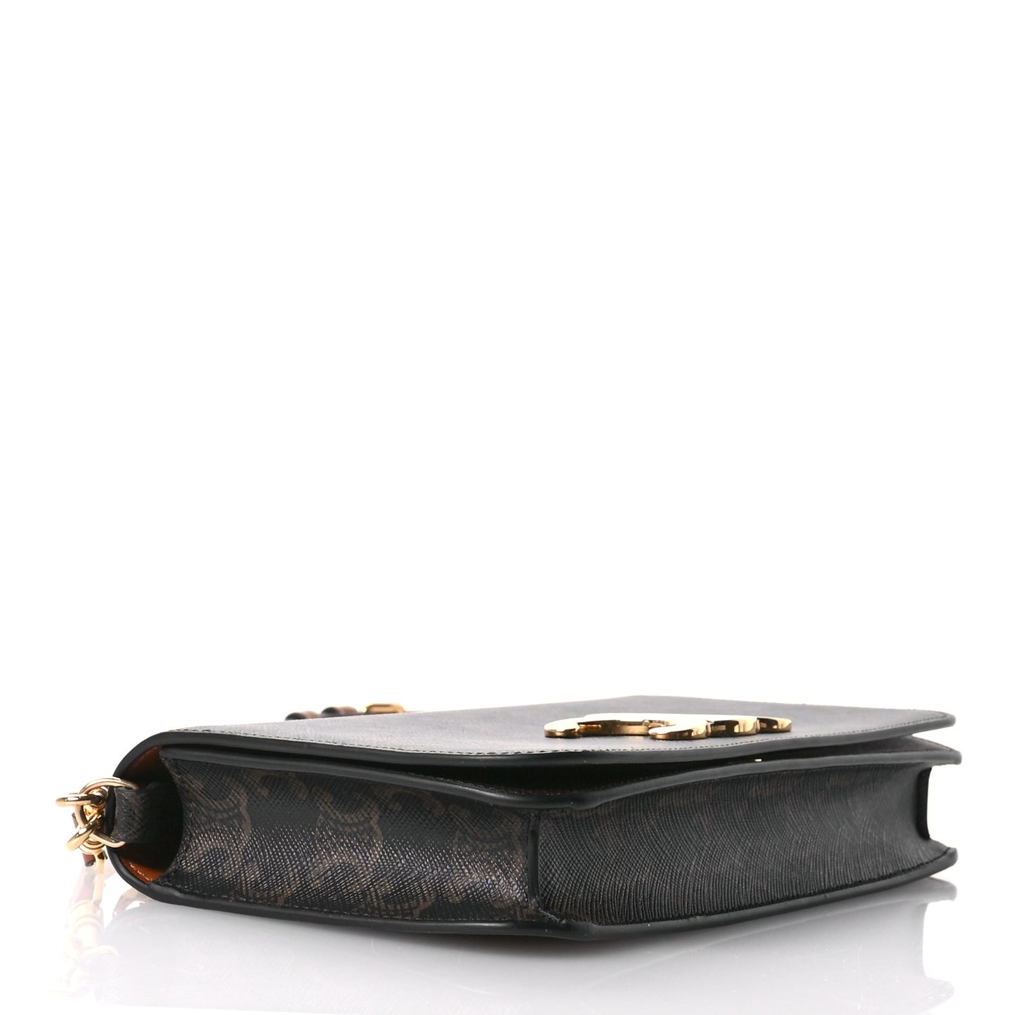 Triomphe Canvas Multipochette Tan