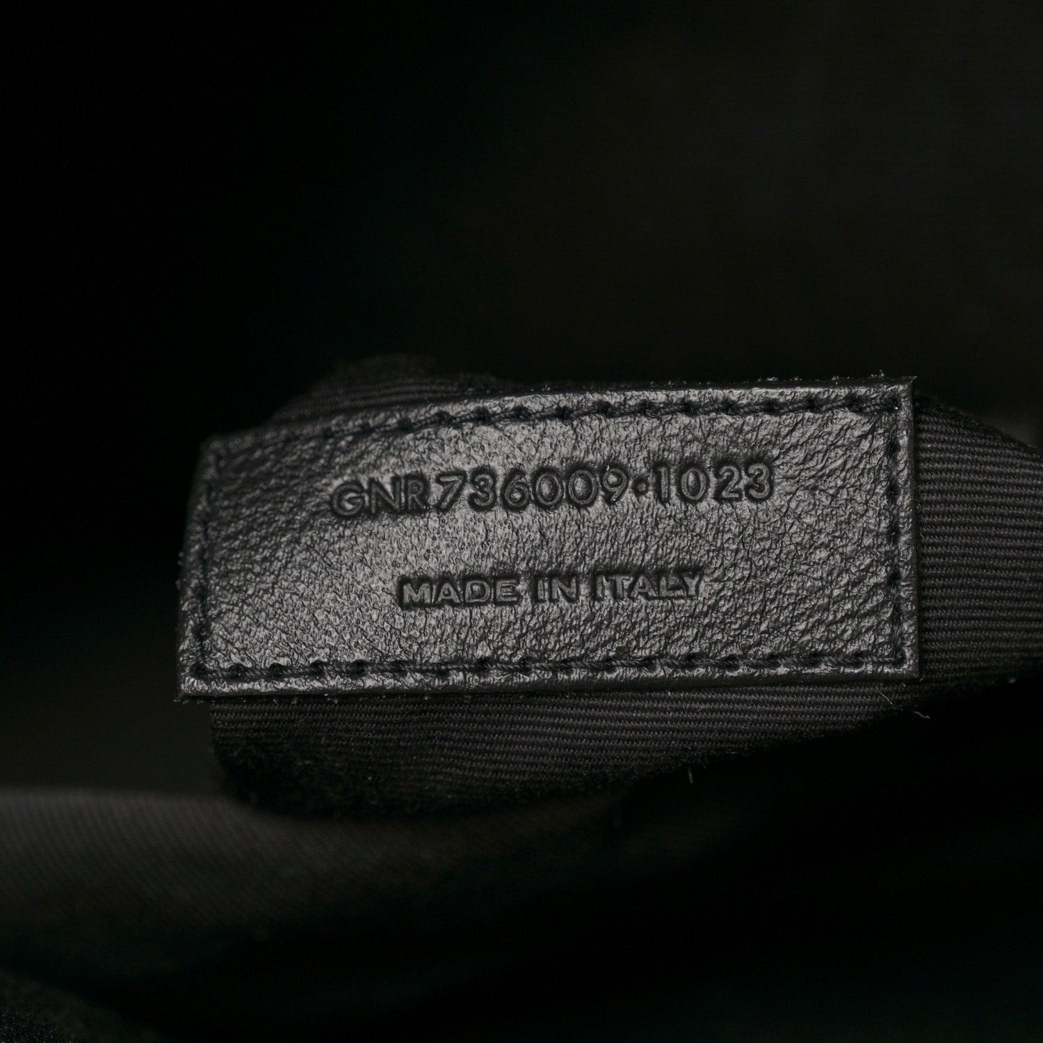 Saint Laurent Calfskin Quilted ES Giant Travel Bag Black 7 of 12