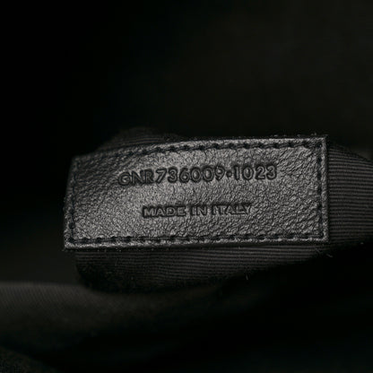 Saint Laurent Calfskin Quilted ES Giant Travel Bag Black 7 of 12