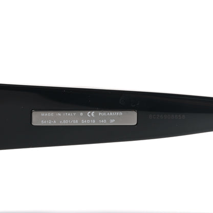 Chanel Acetate Polarized Butterfly CC Sunglasses 5412 Black 6 of 8