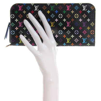 Louis Vuitton Monogram Multicolor Insolite Wallet Black Bleuet 2 of 8