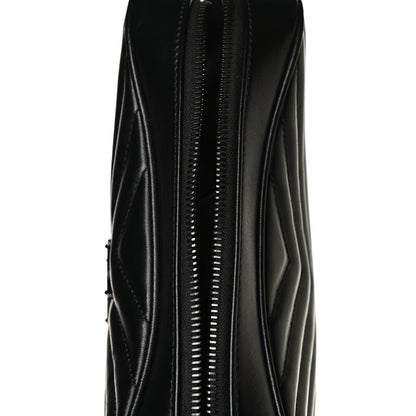 Saint Laurent Calfskin Matelasse Monogram Lou Camera Bag Black 16 of 16