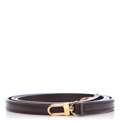 Louis Vuitton Calfskin 12mm Shoulder Strap Brown 1 of 3