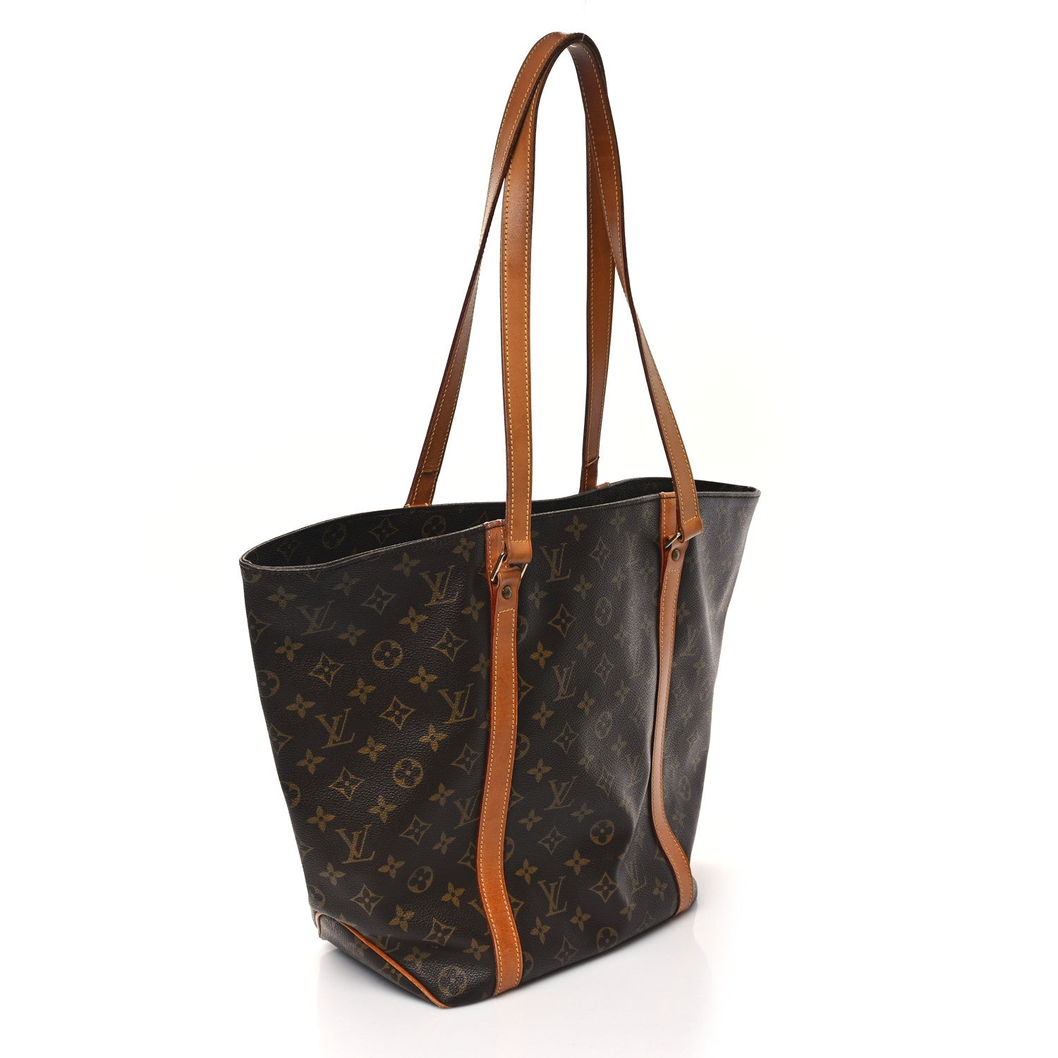 Louis Vuitton Monogram Sac Shopping Tote 3 of 9