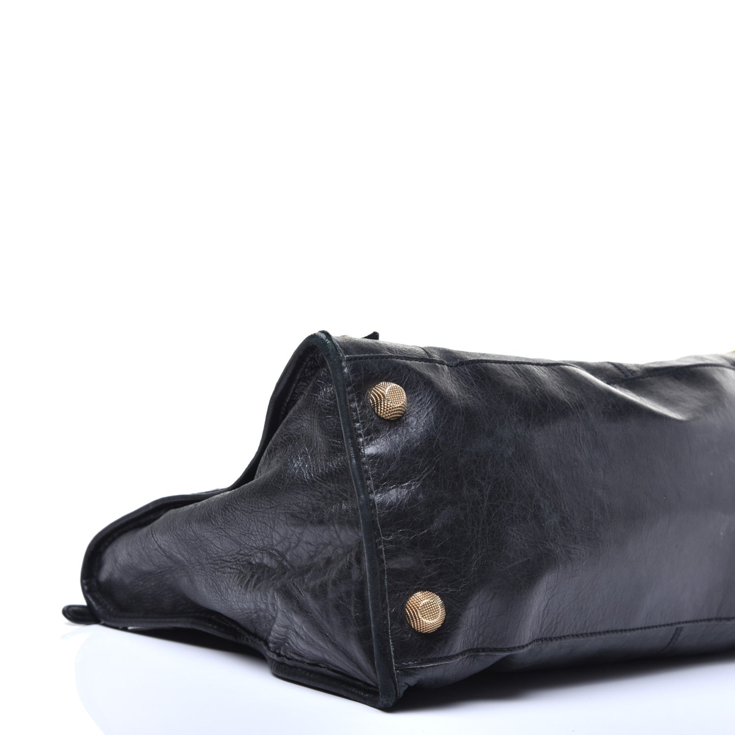 Agneau Giant 21 Gold Hardware Work Black