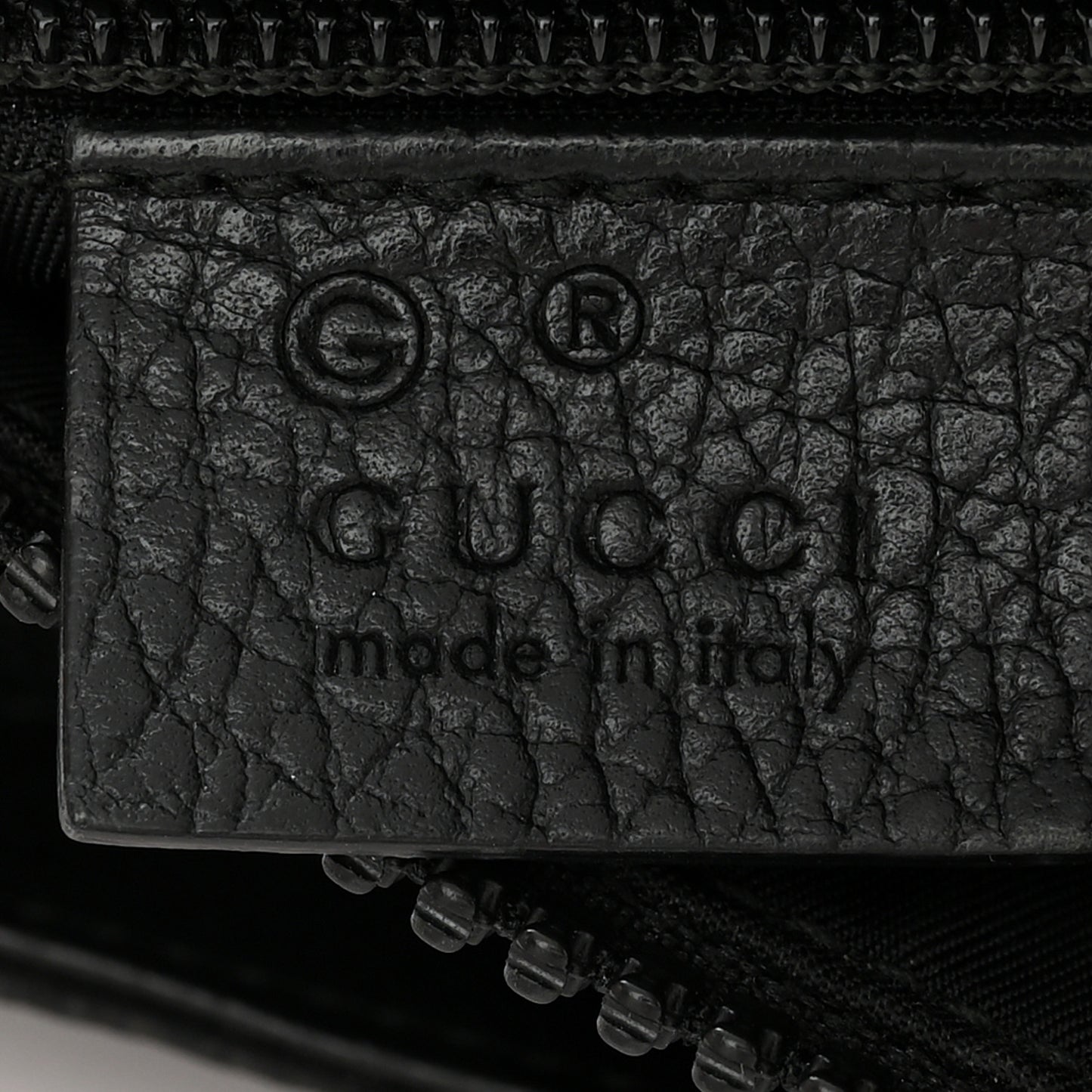 Nylon Monogram Dollar Calfskin Small Flat Messenger Bag Black