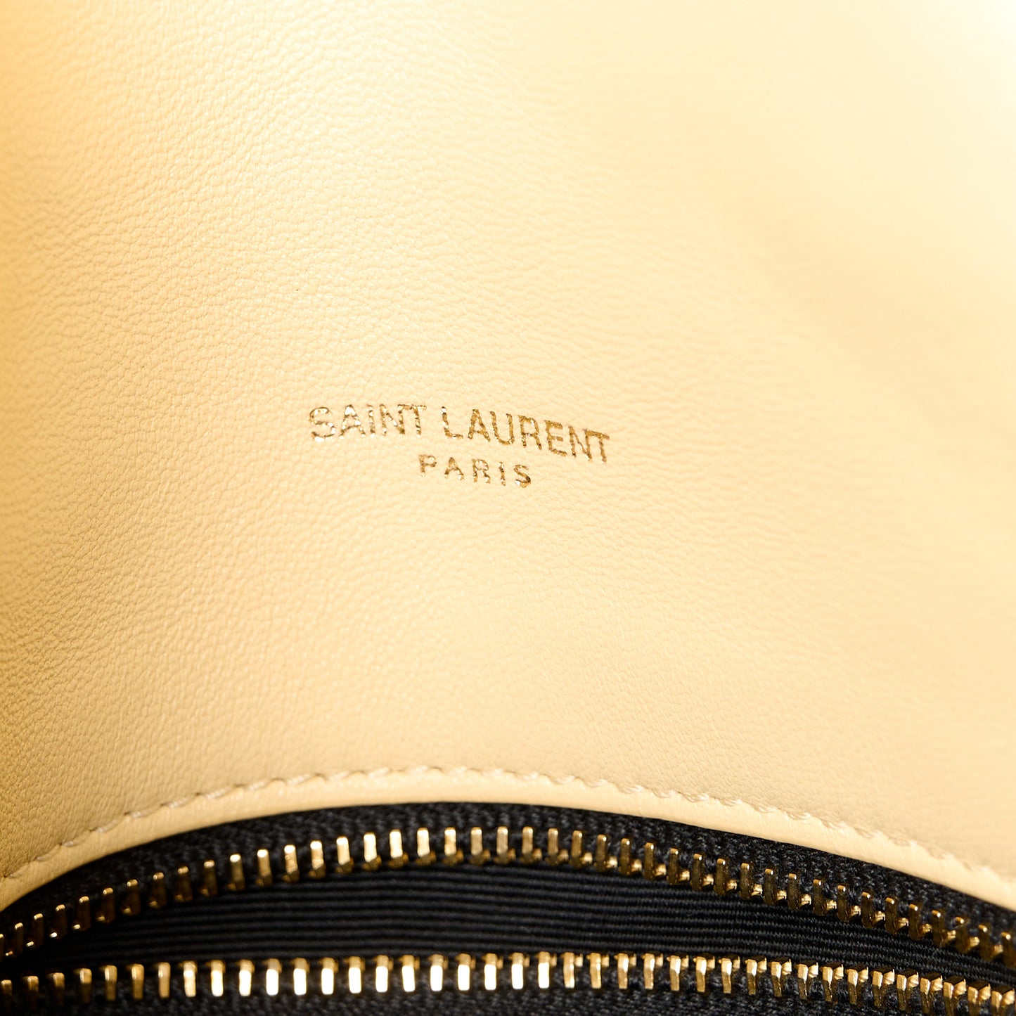 Lambskin Quilted Small Loulou Puffer Monogram Chain Satchel Jaune Pale