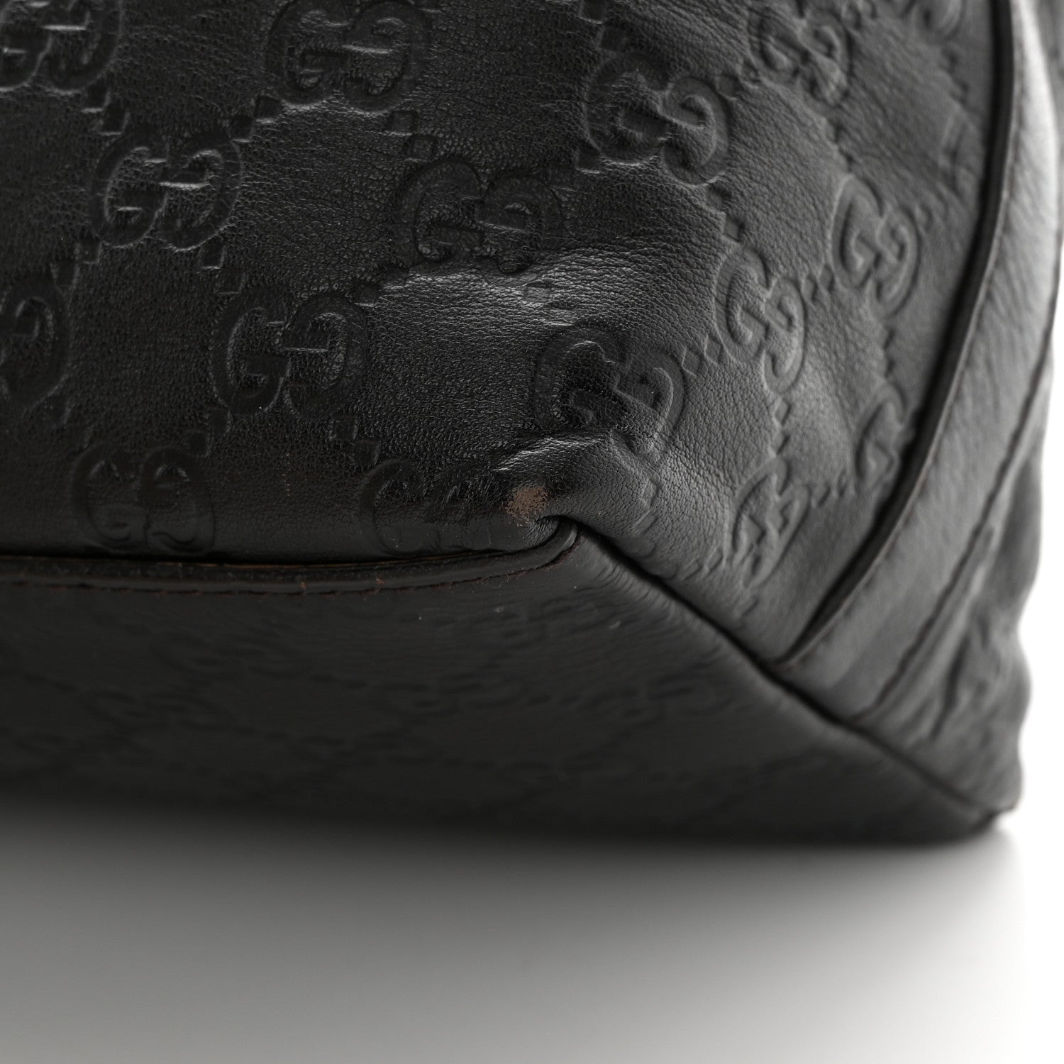 Gucci Guccissima Large Hobo Dark Brown 11 of 16