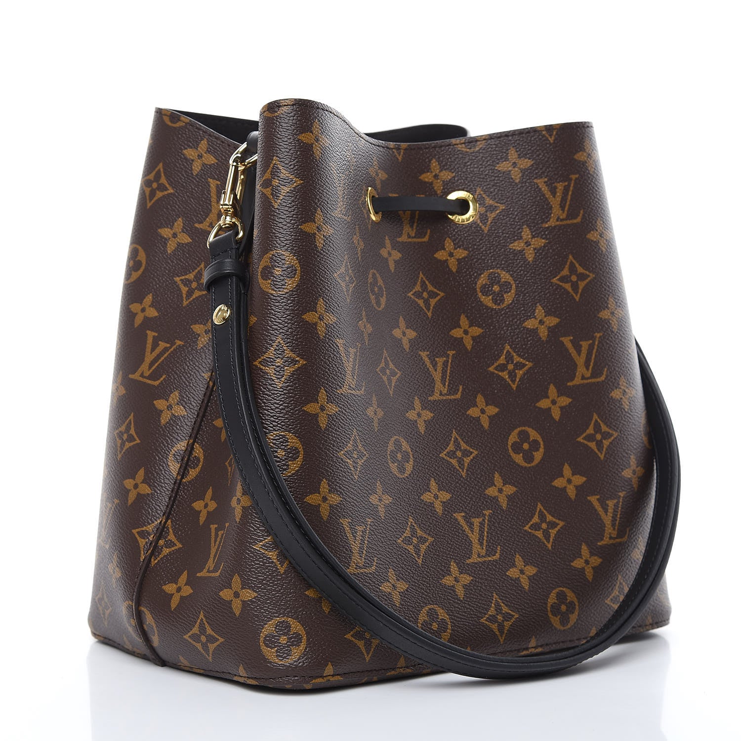 Louis Vuitton Monogram Neonoe MM Black 3 of 8