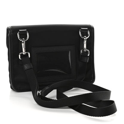 Prada Re-Nylon Saffiano Smartphone Case Crossbody Black 2 of 9