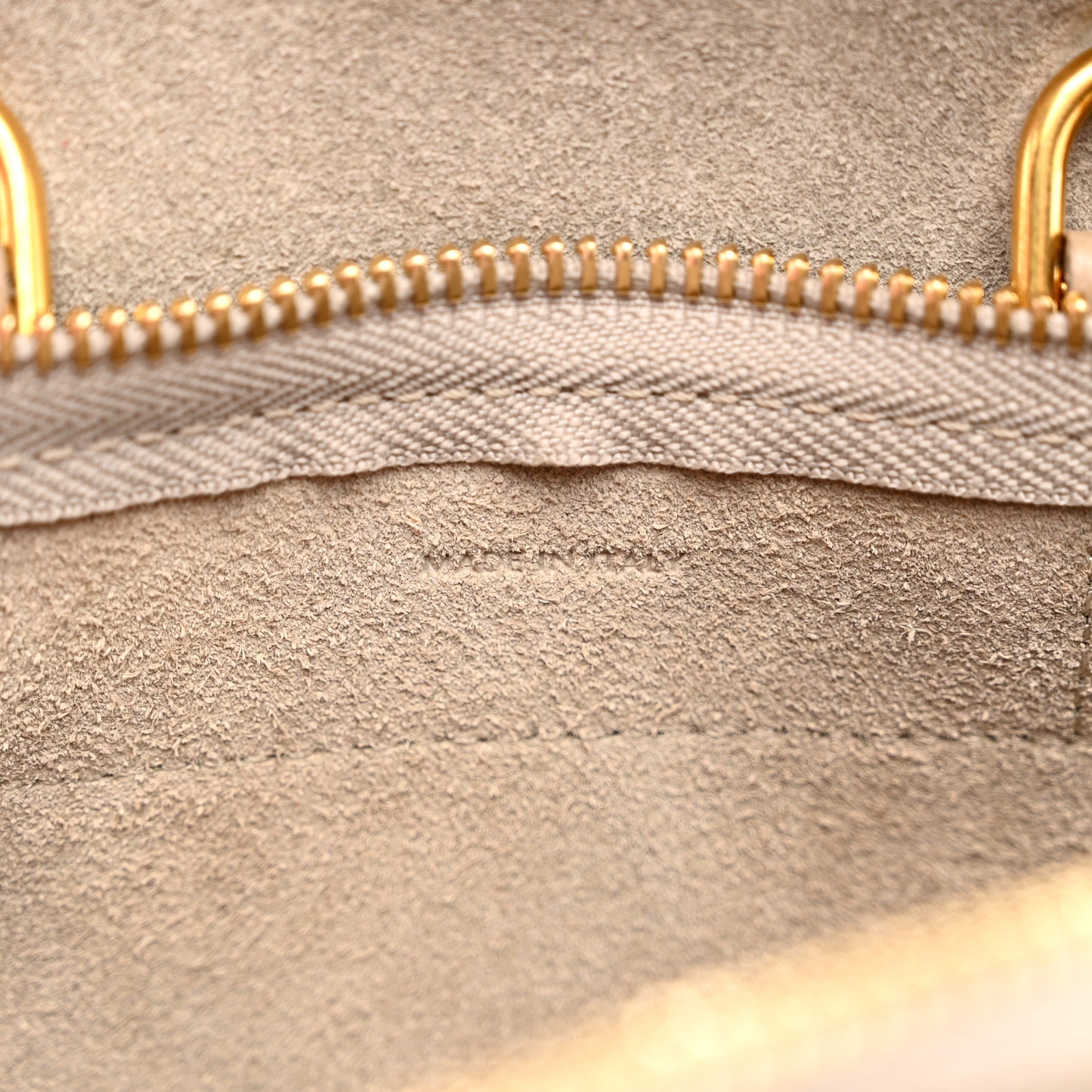 Grained Calfskin Pico Belt Bag Light Taupe