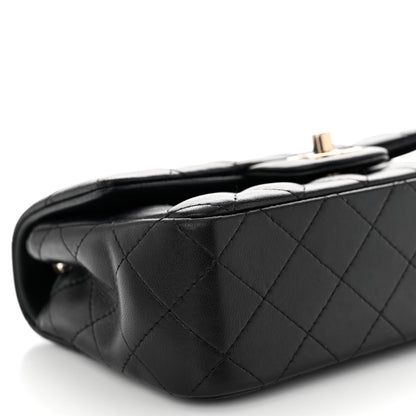 Chanel Lambskin Quilted Mini Rectangular Flap Black 8 of 9