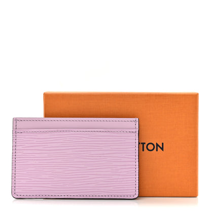 Louis Vuitton Epi Card Holder Lilac 8 of 8