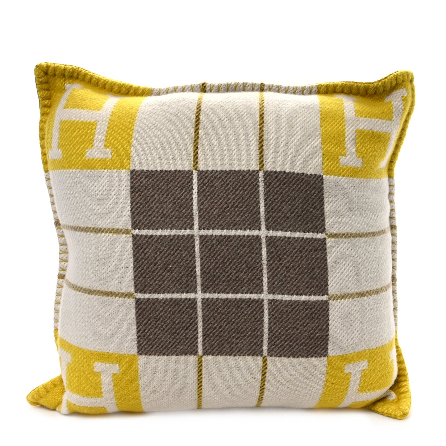 Wool Cashmere Avalon III Pillow PM Gris Soleil