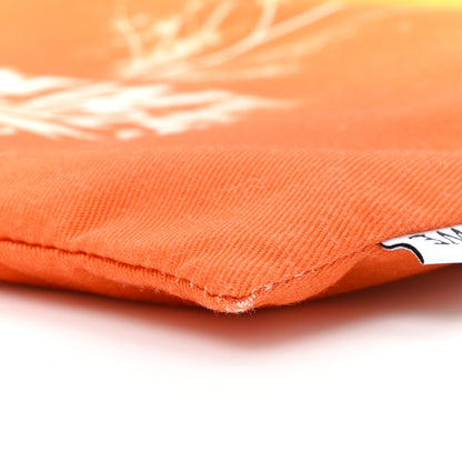 Loewe Canvas Paula's Ibiza Fennel Drawstring Pouch Orange Multicolor 7 of 8
