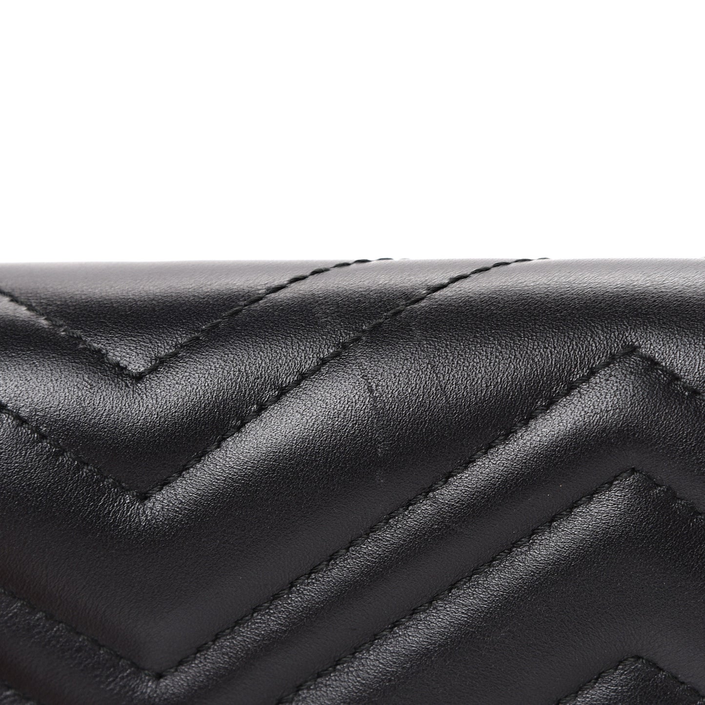 Calfskin Matelasse GG Marmont Mini Bag Black
