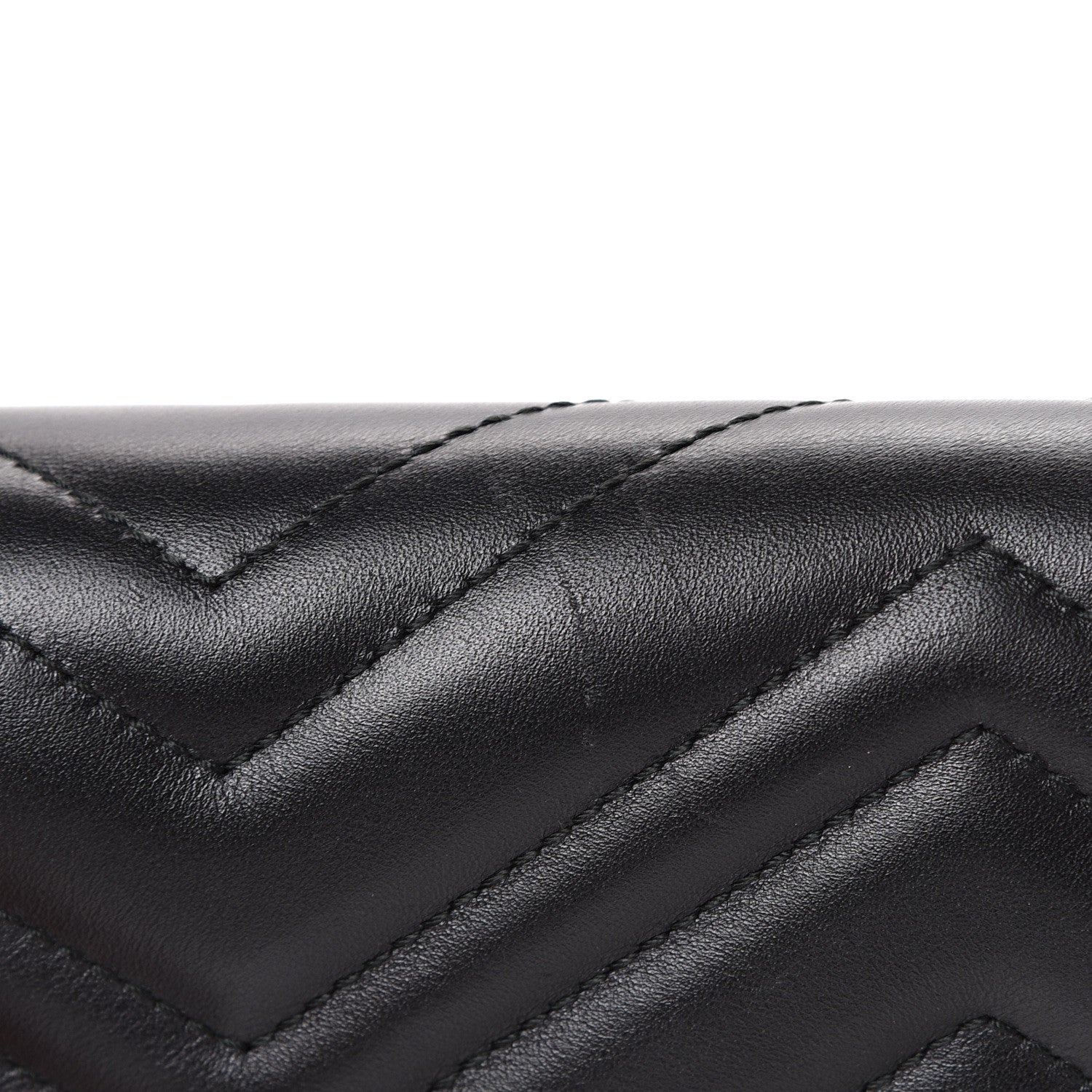 Gucci Calfskin Matelasse GG Marmont Mini Bag Black 10 of 14
