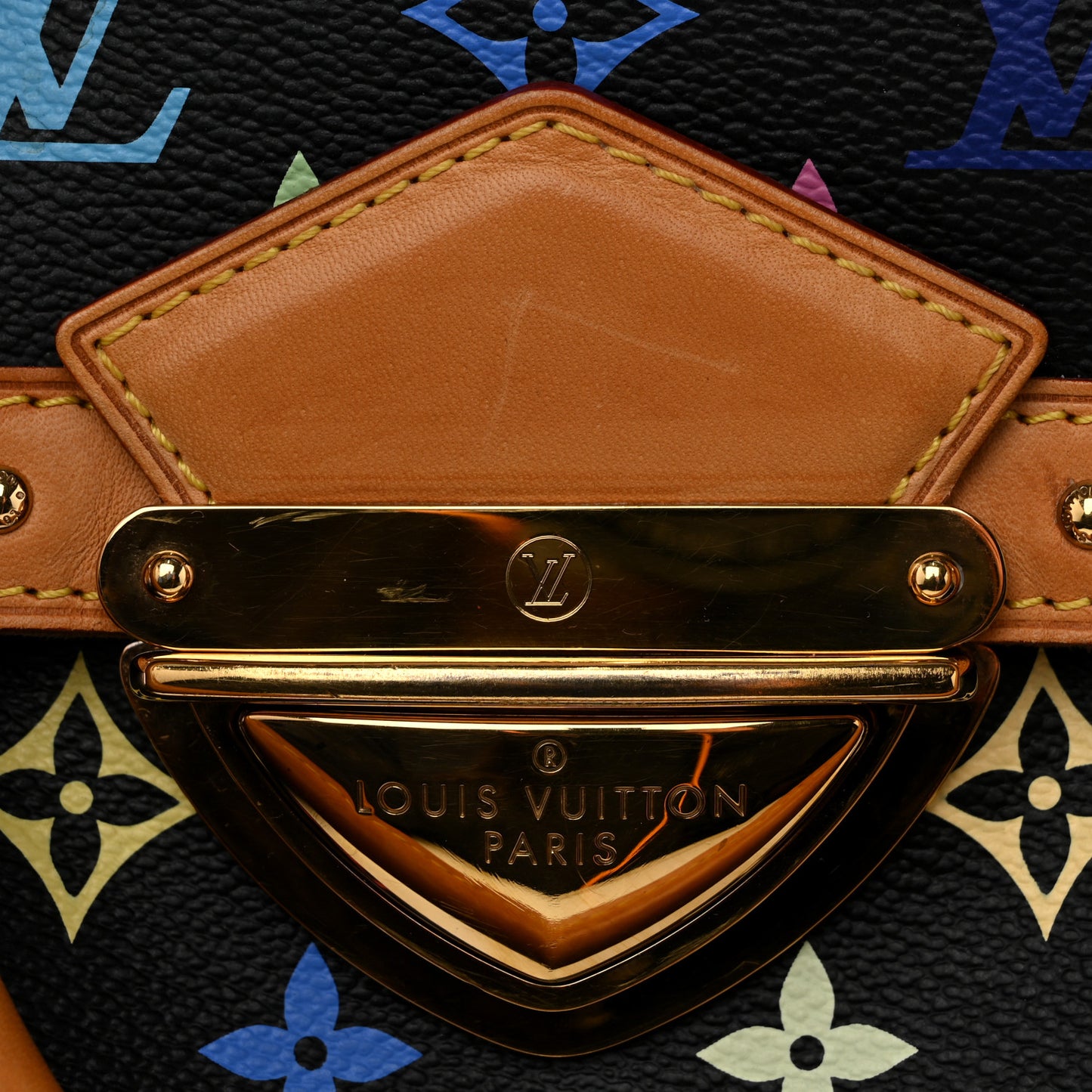 Monogram Multicolor Rita Black