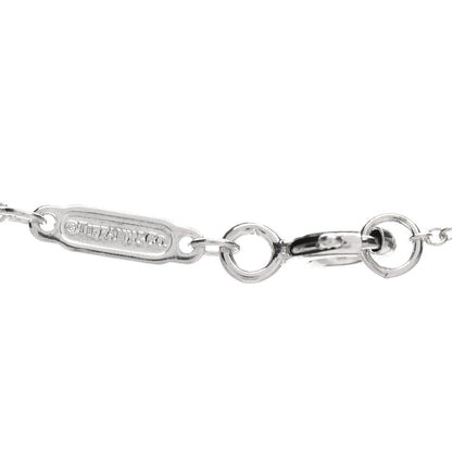 Tiffany Sterling Silver Trefoil Key Pendant Necklace 4 of 4