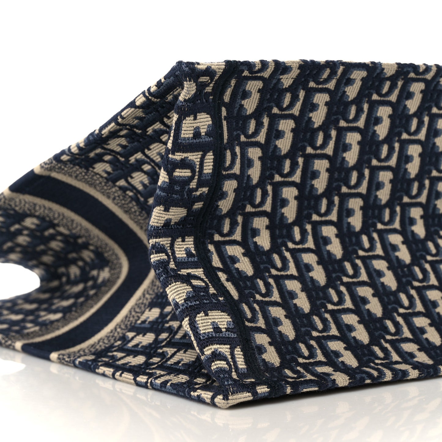 Oblique Large Book Tote Blue Multicolor