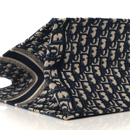 Christian Dior Oblique Large Book Tote Blue Multicolor 9 of 10