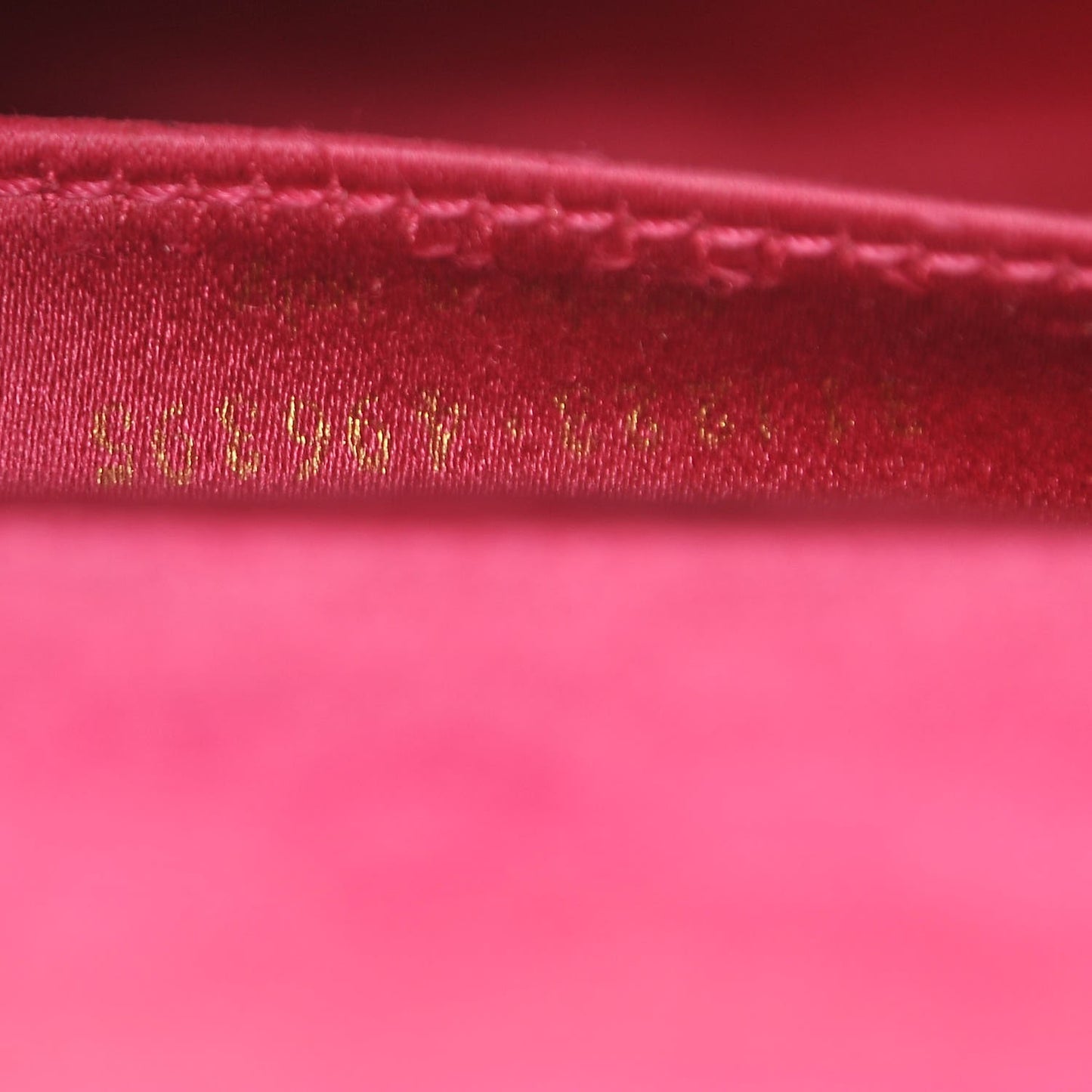 Textured Patent Large Belle De Jour Clutch Fuchsia