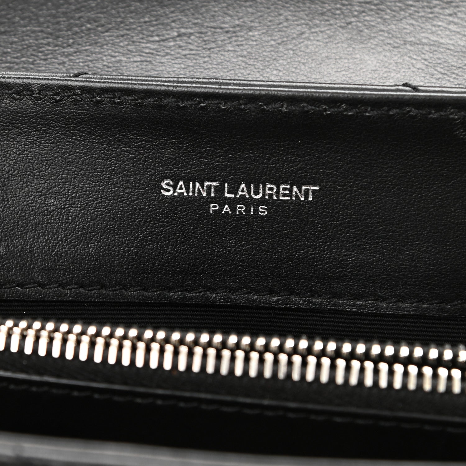 Saint Laurent Calfskin Y Quilted Monogram Small Loulou Chain Satchel Black 6 of 9