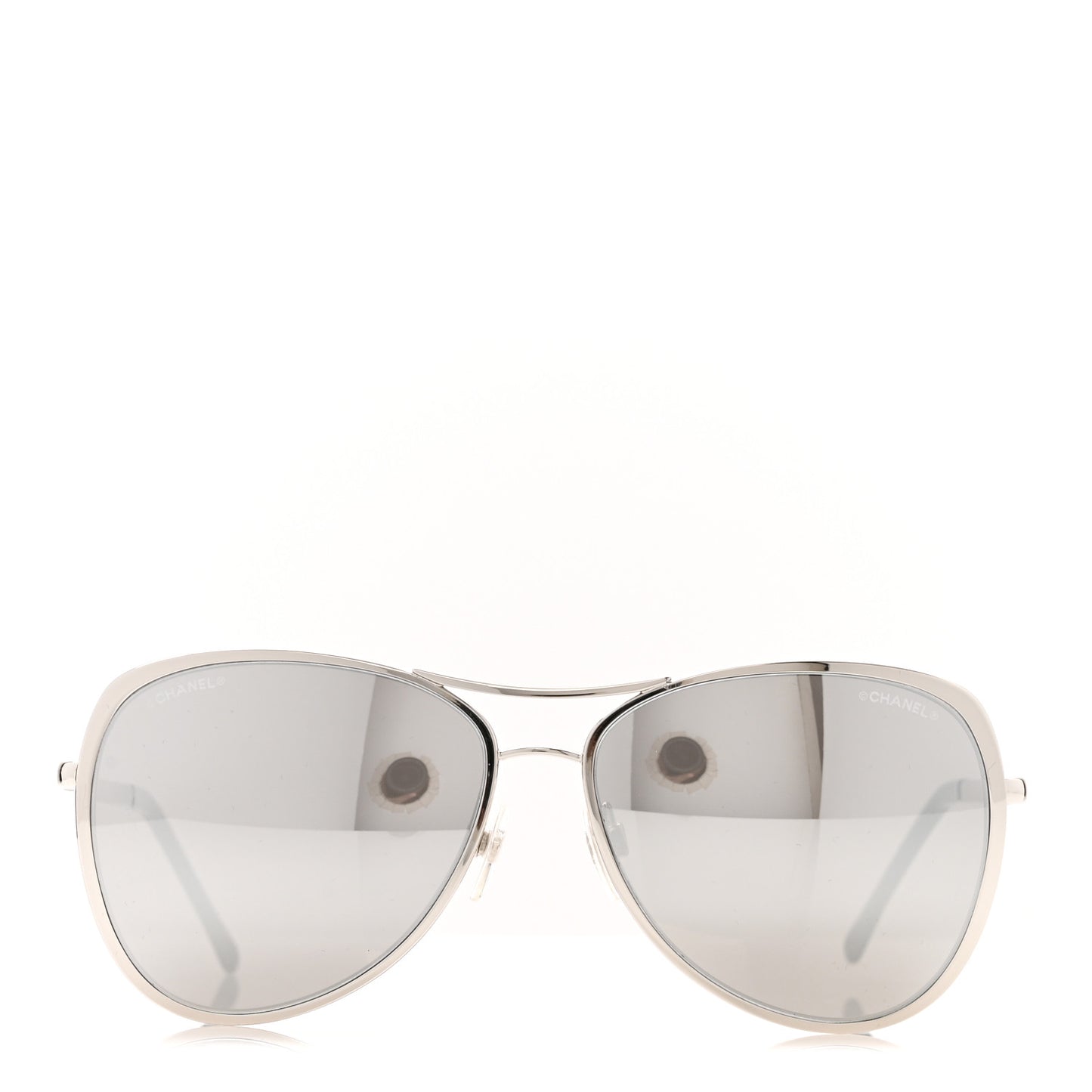 Mirrored Pilot Summer Sunglasses 4223 Silver