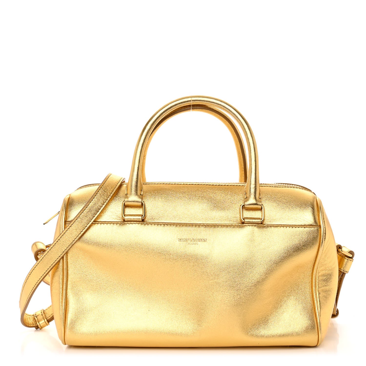 Saint Laurent Calfskin Classic Baby Duffle Gold 1 of 9
