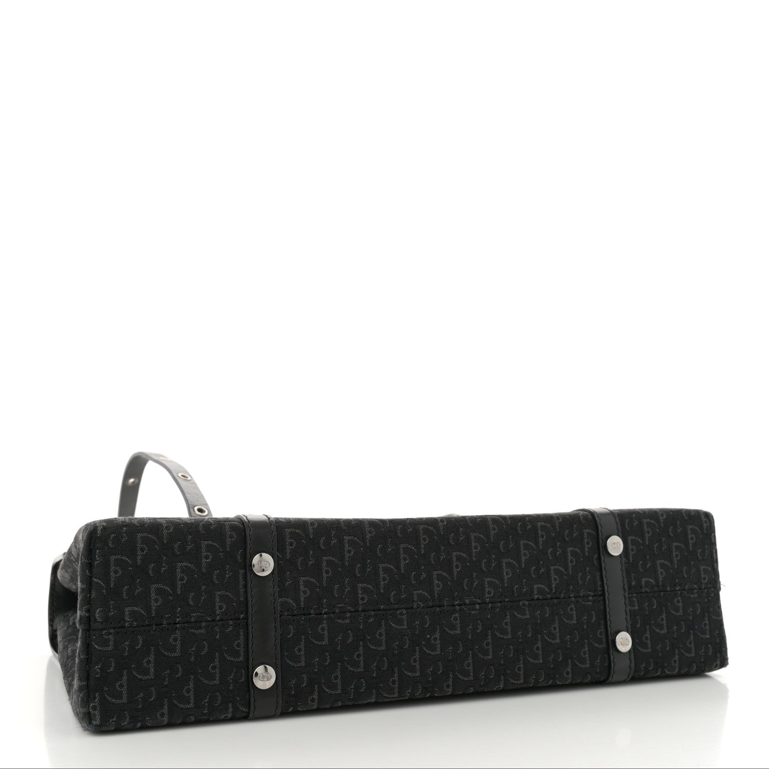 Christian Dior Monogram Street Chic Shoulder Bag Black 1740336