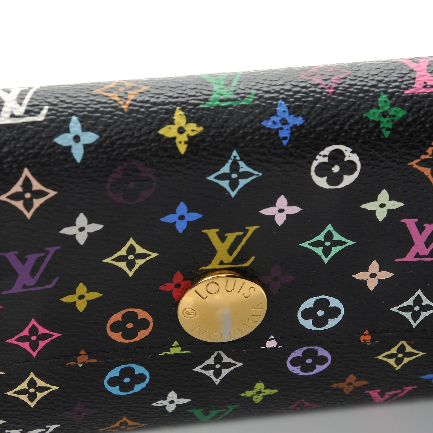 Monogram Multicolor Sarah Wallet Black Grenade