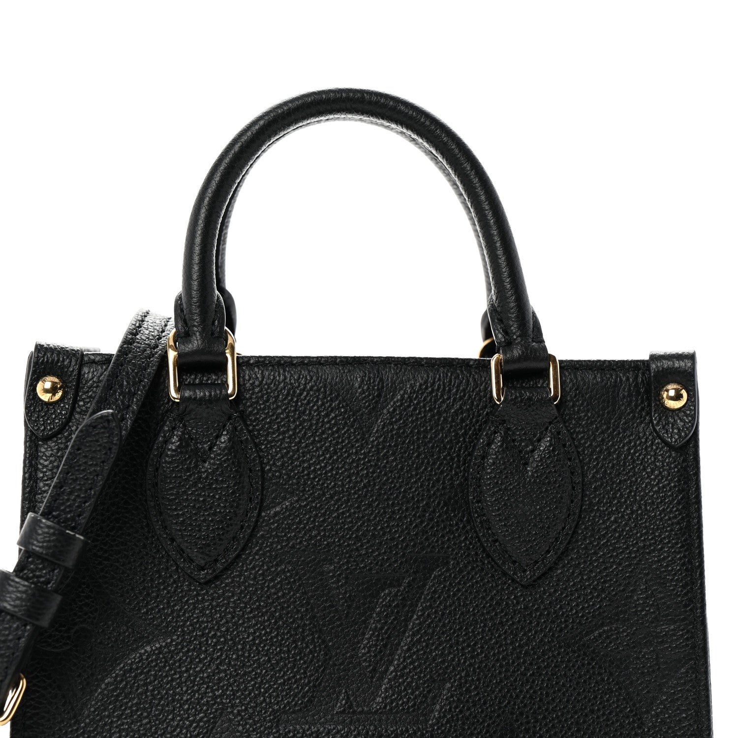Louis Vuitton Empreinte Monogram Giant Onthego BB Black 7 of 9