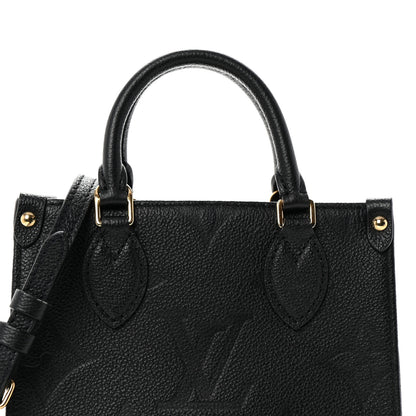Louis Vuitton Empreinte Monogram Giant Onthego BB Black 7 of 9