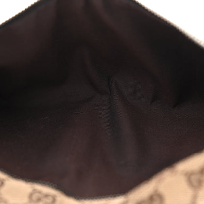 Gucci GG Monogram Double Pocket Belt Bag Dark Brown 5 of 13