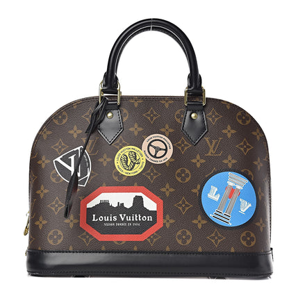 Louis Vuitton Monogram World Tour Alma PM 1 of 12
