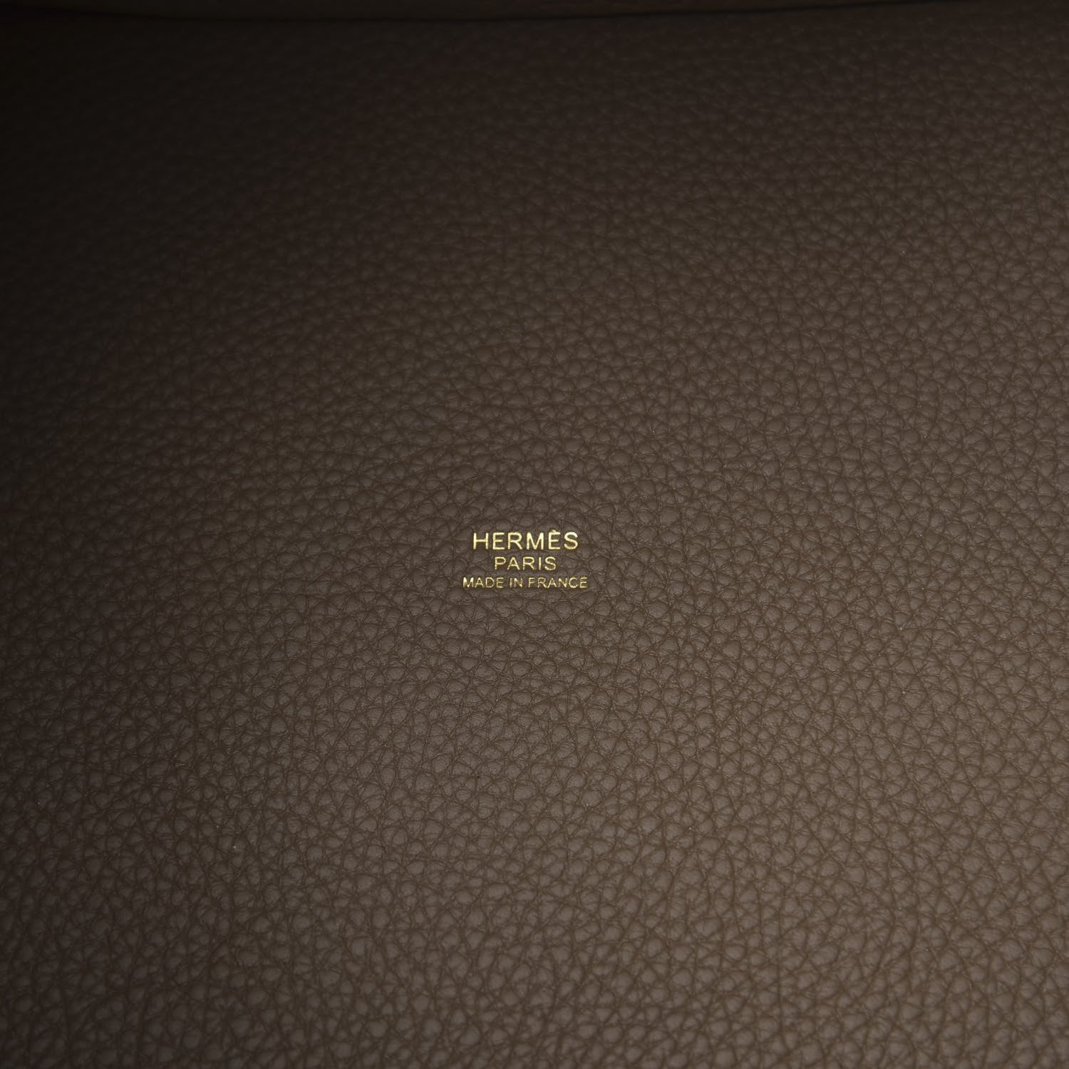 Hermes Taurillon Clemence Picotin Lock 22 MM Etoupe 6 of 11