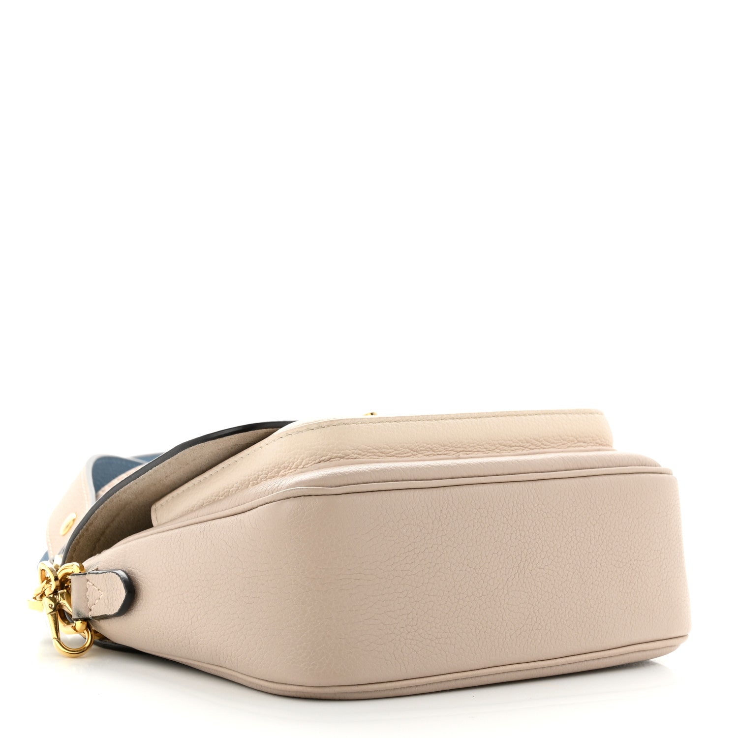 Louis Vuitton Grained Calfskin Lockme Tender Greige 4 of 12