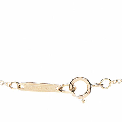 Tiffany 18K Yellow Gold Twist Bow Pendant Necklace 7 of 8
