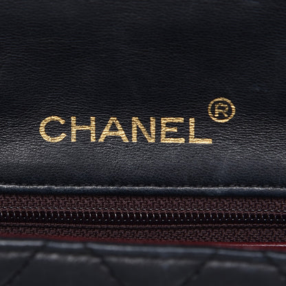 Chanel Lambskin Quilted Mini Square Flap Black 6 of 8