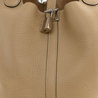 Hermes Taurillon Clemence Picotin Lock 22 MM Trench 8 of 9