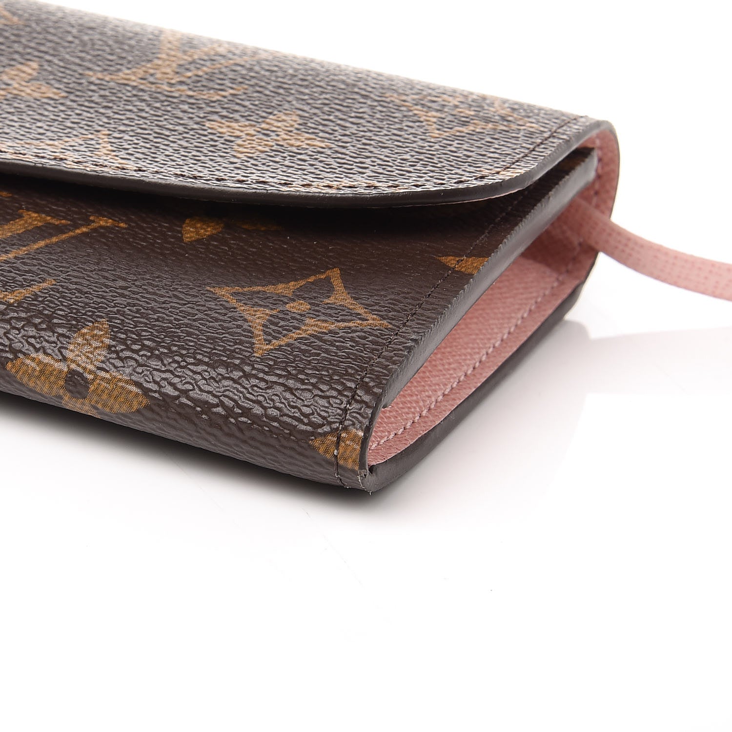 Louis Vuitton Monogram Emilie Wallet Rose Ballerine 6 of 10