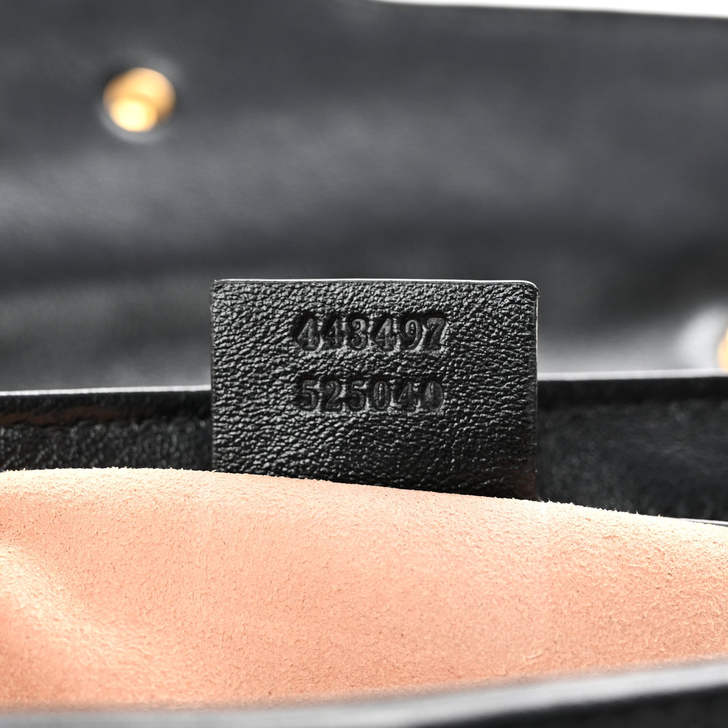 Gucci Monogram Matelasse Diagonal Small GG Marmont Shoulder Bag Beige Black 7 of 12