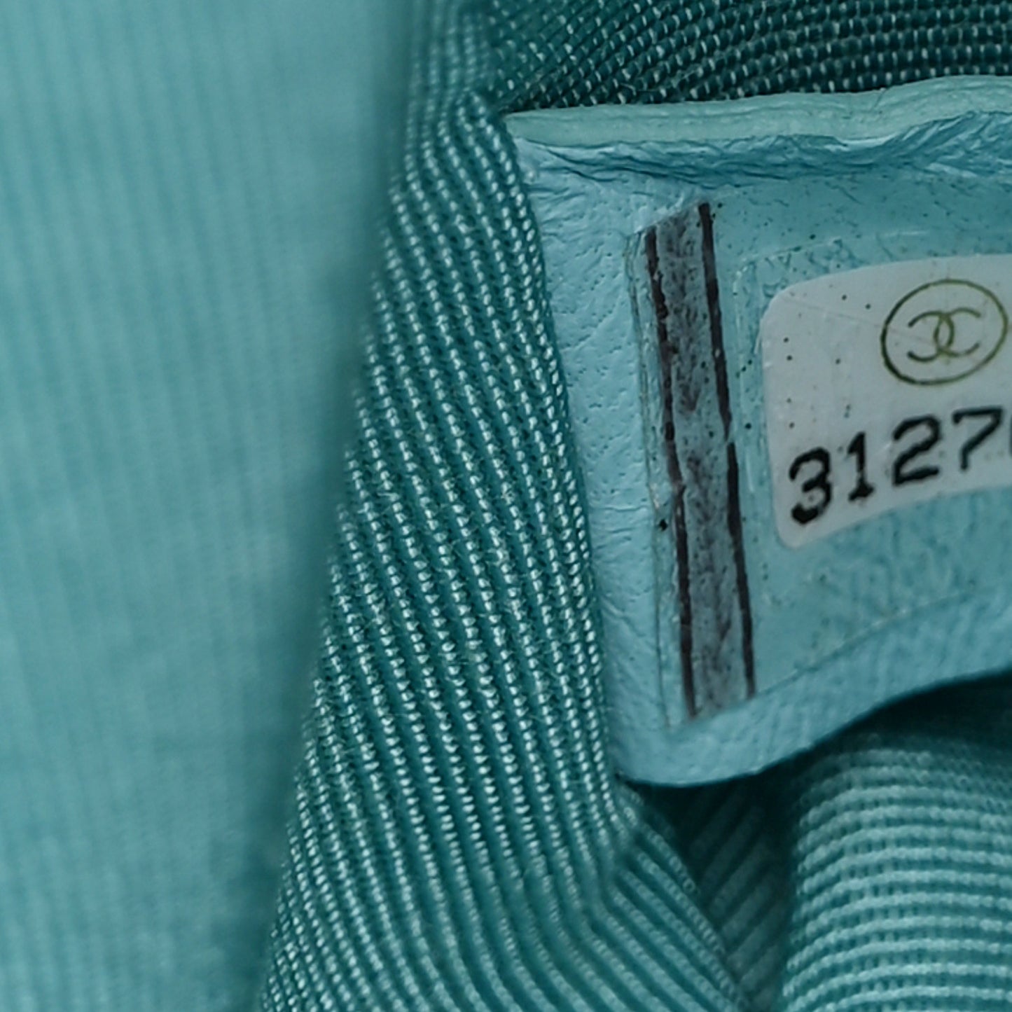 Shiny Lambskin Quilted Medium Chanel 19 Flap Light Blue