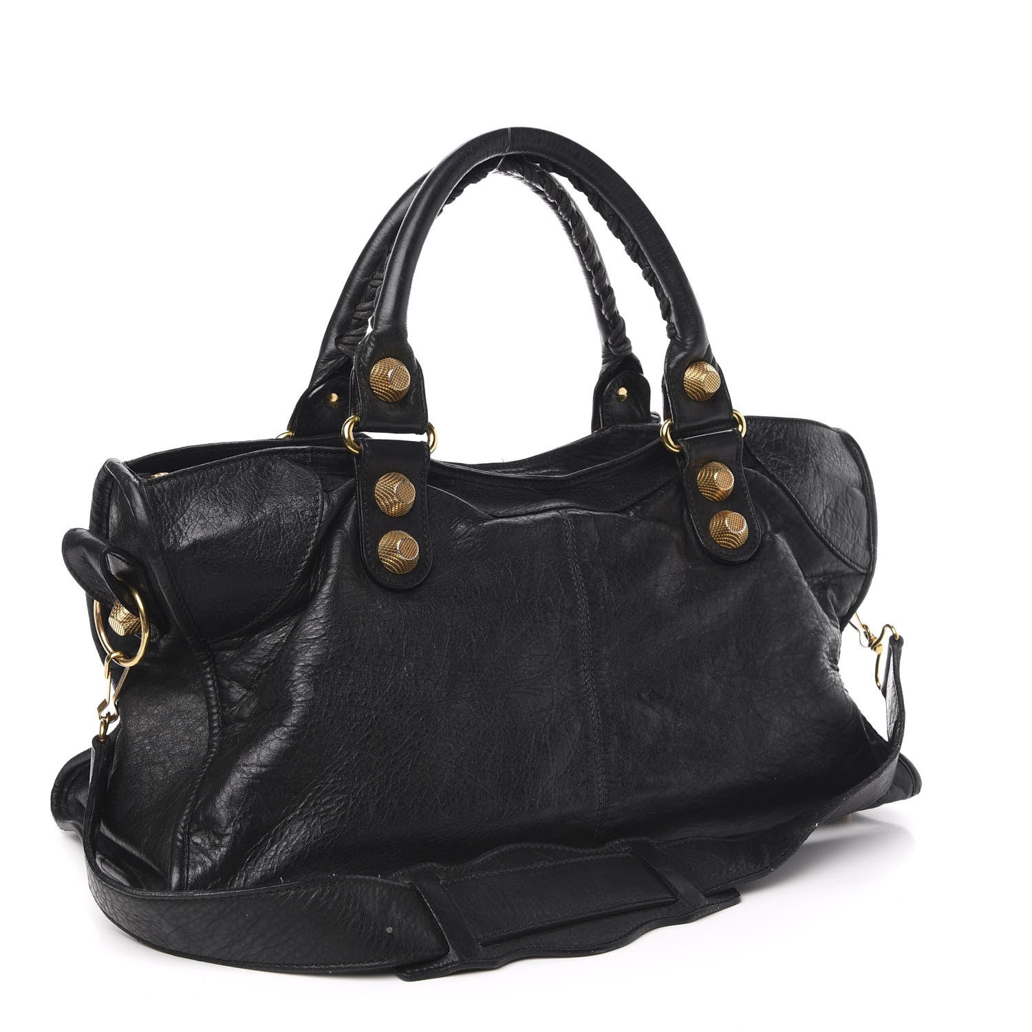 Balenciaga Agneau Giant 21 Gold Hardware Part Time Black 4 of 16