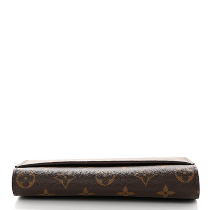 Louis Vuitton Monogram Sarah Wallet NM Rose Ballerine 10 of 11
