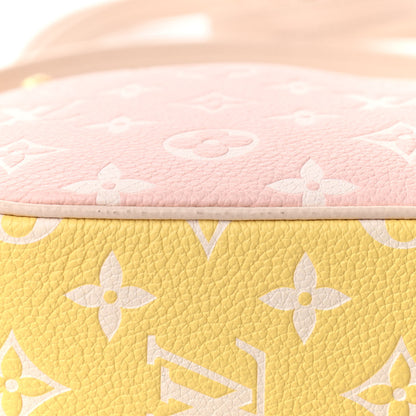 Louis Vuitton Empreinte Monogram Spring in the City Bagatelle NM Pink Beige Yellow 8 of 11