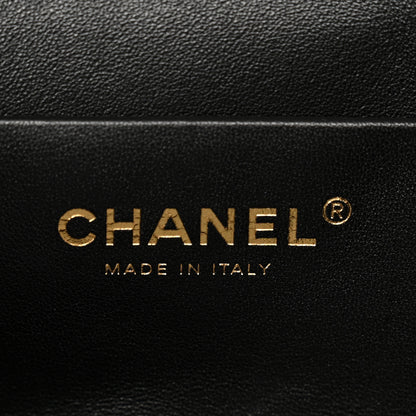 Chanel Tweed Mixed Fibers Leopard Print Small Souplissimo Maxi Flap Brown Black White 6 of 11