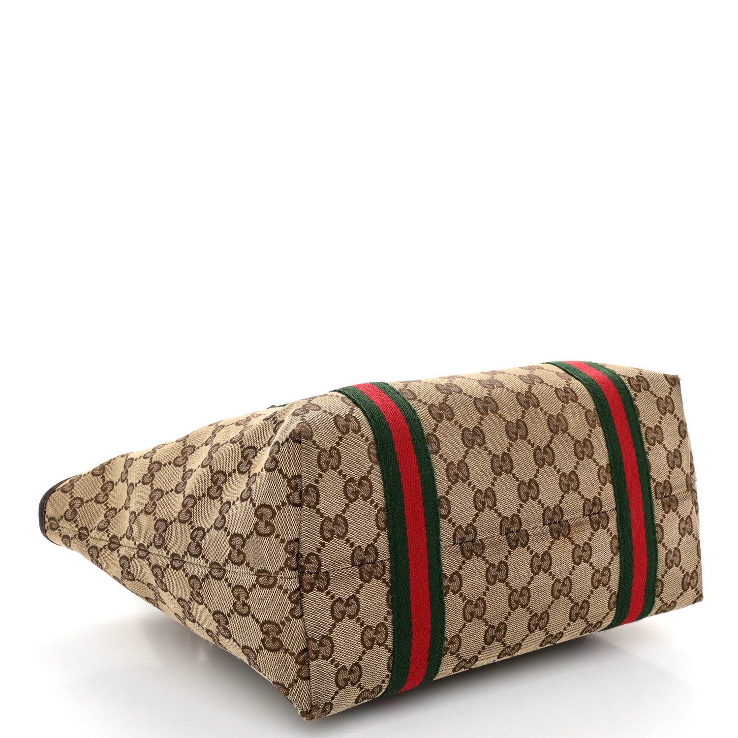 Gucci Monogram Medium Jolicoeur Tote Dark Brown 4 of 11